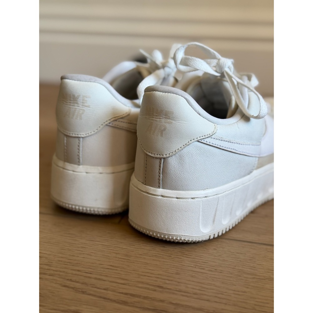 Nike Air Force 1 React Summit White Coconut Milk Mens 10.5 DM0573-101 Low Top XX - Picture 11 of 15